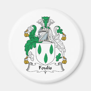 Foulis Familienwappen Magnet