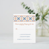 Foulke uAwg English RSVP Karte (Stehend Vorderseite)