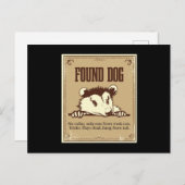 Found Dog Opossum Gopher Postkarte (Vorne/Hinten)