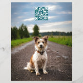 Found Dog Template tap Flyer (Hinten)