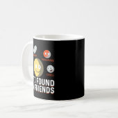 Found New Friends Dwarf Planets Astronomy Kids  Kaffeetasse (Vorderseite Links)
