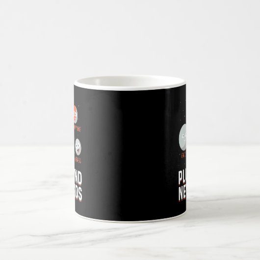 Found New Friends Dwarf Planets Astronomy Kids Kaffeetasse (Mittel)