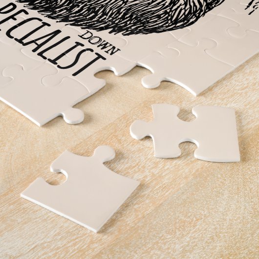 Founder Quiet Quitting Movement Cute Sloth Puzzle (Seite)