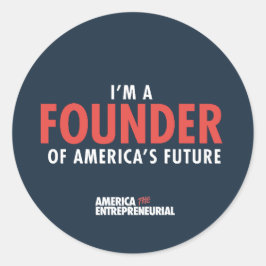 Founder Sticker