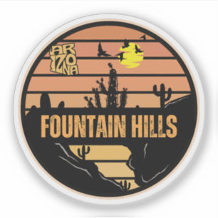 Fountain Hills, Arizona Aufkleber