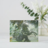 Fountain Horse Kansas City Postkarte (Stehend Vorderseite)