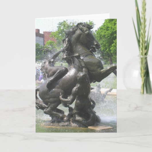 Fountain in Kansas City Karte (Vorderseite)