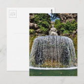 Fountain in Villa D'Este Postkarte (Vorne/Hinten)