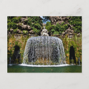 Fountain in Villa D'Este Postkarte