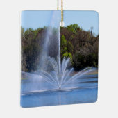 Fountain On A Pond Keramikornament (Rechts)