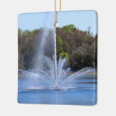 Fountain On A Pond Keramikornament (Links)