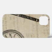 Fountain Pens and Watchface with Notes Case-Mate iPhone Hülle (Rückseite (Horizontal))