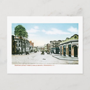 Fountain Street, Providence, Rhode Island Postkarte