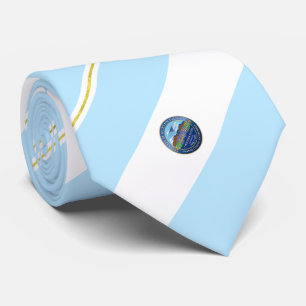 Fountain Valley (Kalifornien) Stadtflagge Neck Tie Krawatte