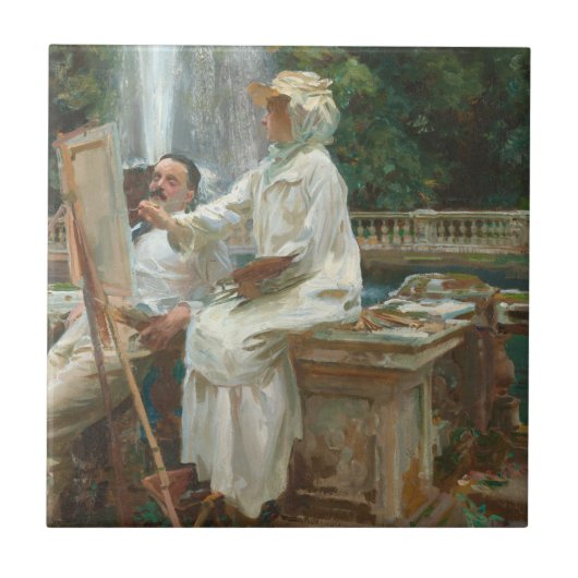 Fountain Villa Torlonia Frascati, Italien, von Sar Fliese (Vorderseite)