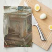 Fountain Villa Torlonia Frascati, Italien, von Sar Geschirrtuch (Viertel Falte)