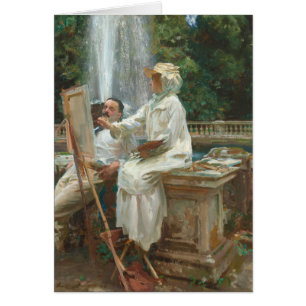 Fountain Villa Torlonia Frascati, Italien von Sarg