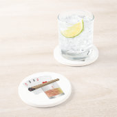 Four Aces, A Drink and Cigar Getränkeuntersetzer (Seite)