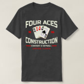 Four Aces Construction Co. von Roseanne T-Shirt (Design vorne)
