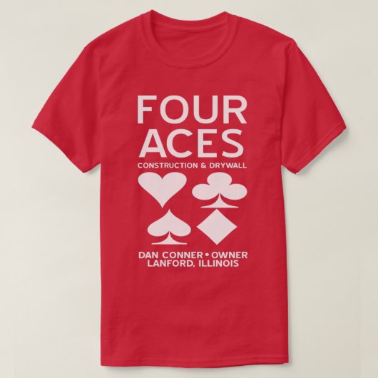 Four Aces Construction Essential  T-Shirt (Design vorne)