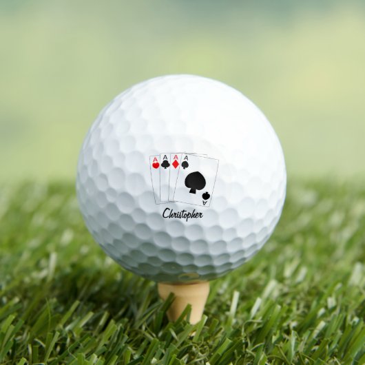 Four Aces Design Golfball (Insitu T-Shirt)