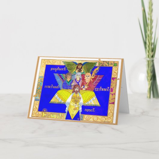 Four Archangels Karte (Vorderseite)