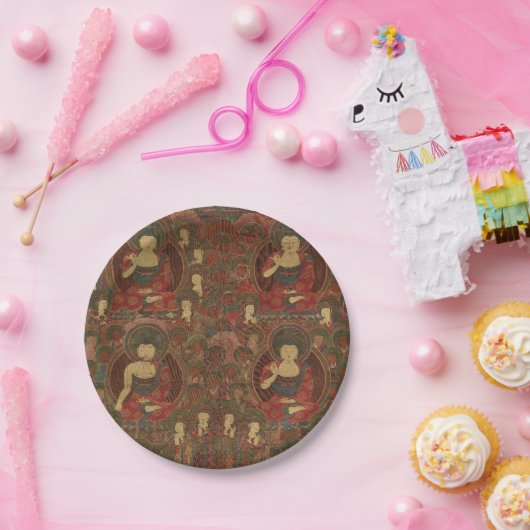 Four Buddhas in Pure Land Buddhism Pappteller (Party)