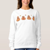 Four Capybara Sisters Sweatshirt (Vorderseite)