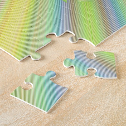 Four Cavalier King Charles Spaniels in Blume Puzzle (Seite)