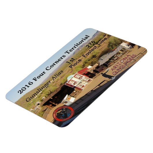 Four Corners Souvenir Magnet (Linke Seite)