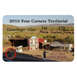 Four Corners Souvenir Magnet