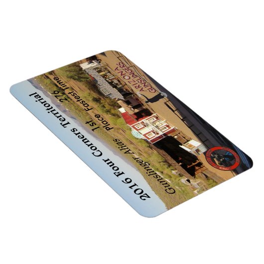 Four Corners Souvenir Magnet (Rechte Seite)