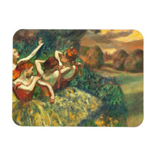 Four Dancers Edgar Degas Magnet