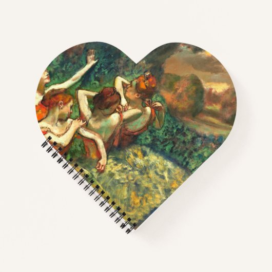 Four Dancers Edgar Degas Notizblock (Vorderseite)