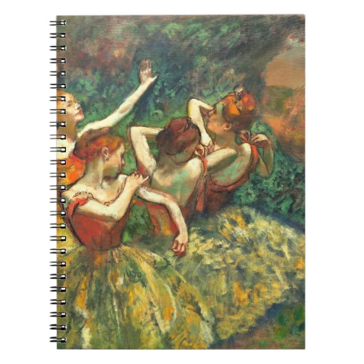 Four Dancers Edgar Degas Notizblock (Vorderseite)
