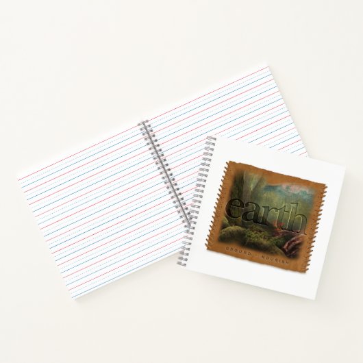 Four Elements - Earth - Journal Notizblock (Innenseite)