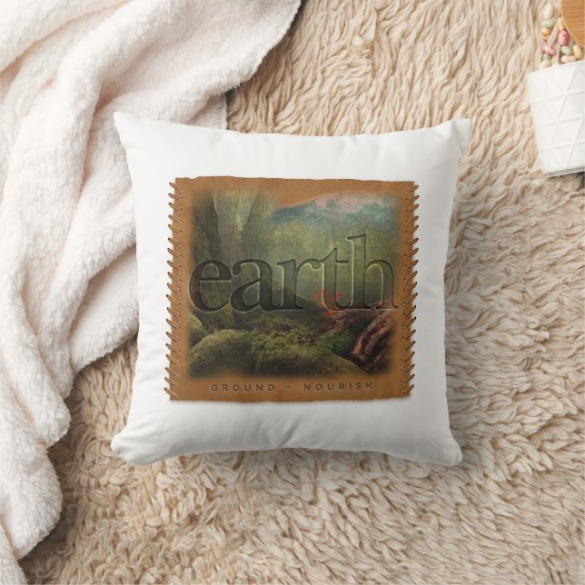 Four Elements - Earth - Pillow Kissen (Decke)