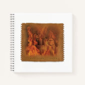 Four Elements - Fire - Journal Notizblock (Vorderseite)