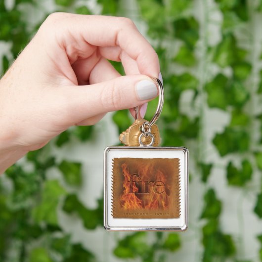 FOUR ELEMENTS - Fire - Keychain Schlüsselanhänger (Hand)