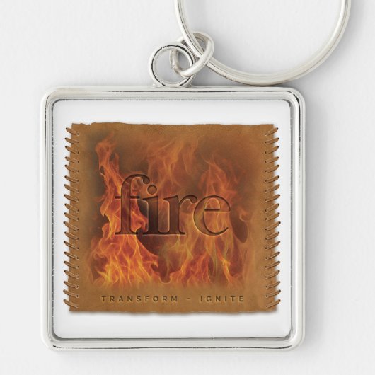 FOUR ELEMENTS - Fire - Keychain Schlüsselanhänger (Vorne)