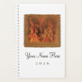 Four Elements - FIRE - Personalized Day Planner Planer (Vorderseite)