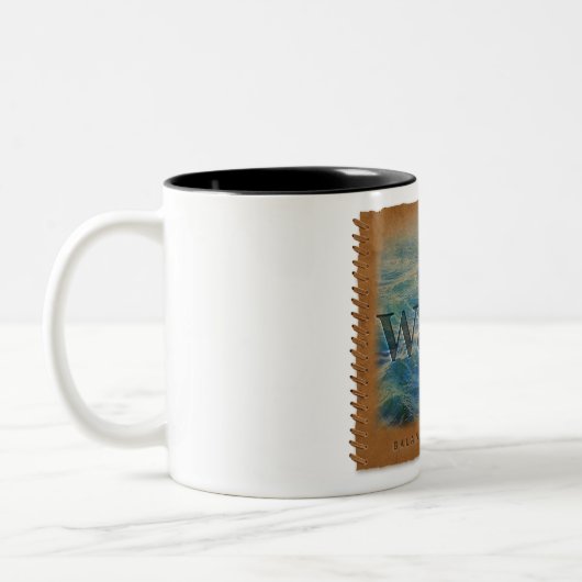 Four Elements - Water - Coffee Mug Zweifarbige Tasse (Links)