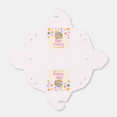 Four Ever Groovy Disco Ball 4th Birthday Party Geschenkschachtel (Ungefaltet)