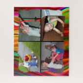 Four Family Photos Puzzle (Vertikal)