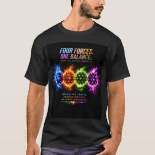 Four Forces One Balance Shirt   Feuer Eis Natur En