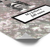 Four Generation Plum Blossom Family Tree Poster (Ecke)