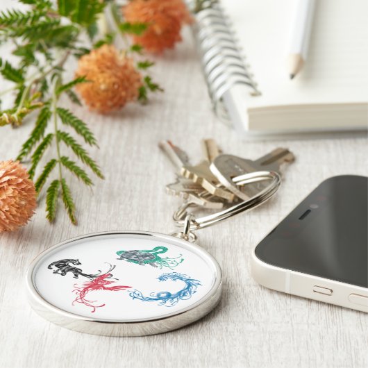 Four Gods Schlüsselanhänger (Seite)