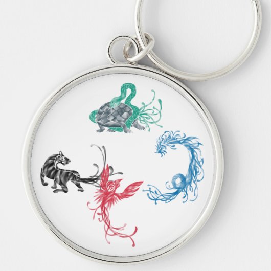 Four Gods Schlüsselanhänger (Vorne)