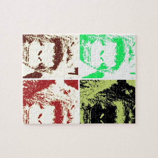 Four Gorillas Puzzle (Horizontal)