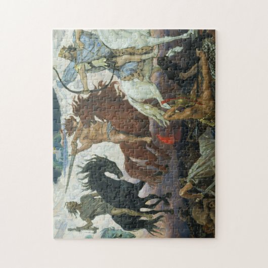 Four Horsemen of Apocalypse Viktor Vasnet Puzzle (Vertikal)